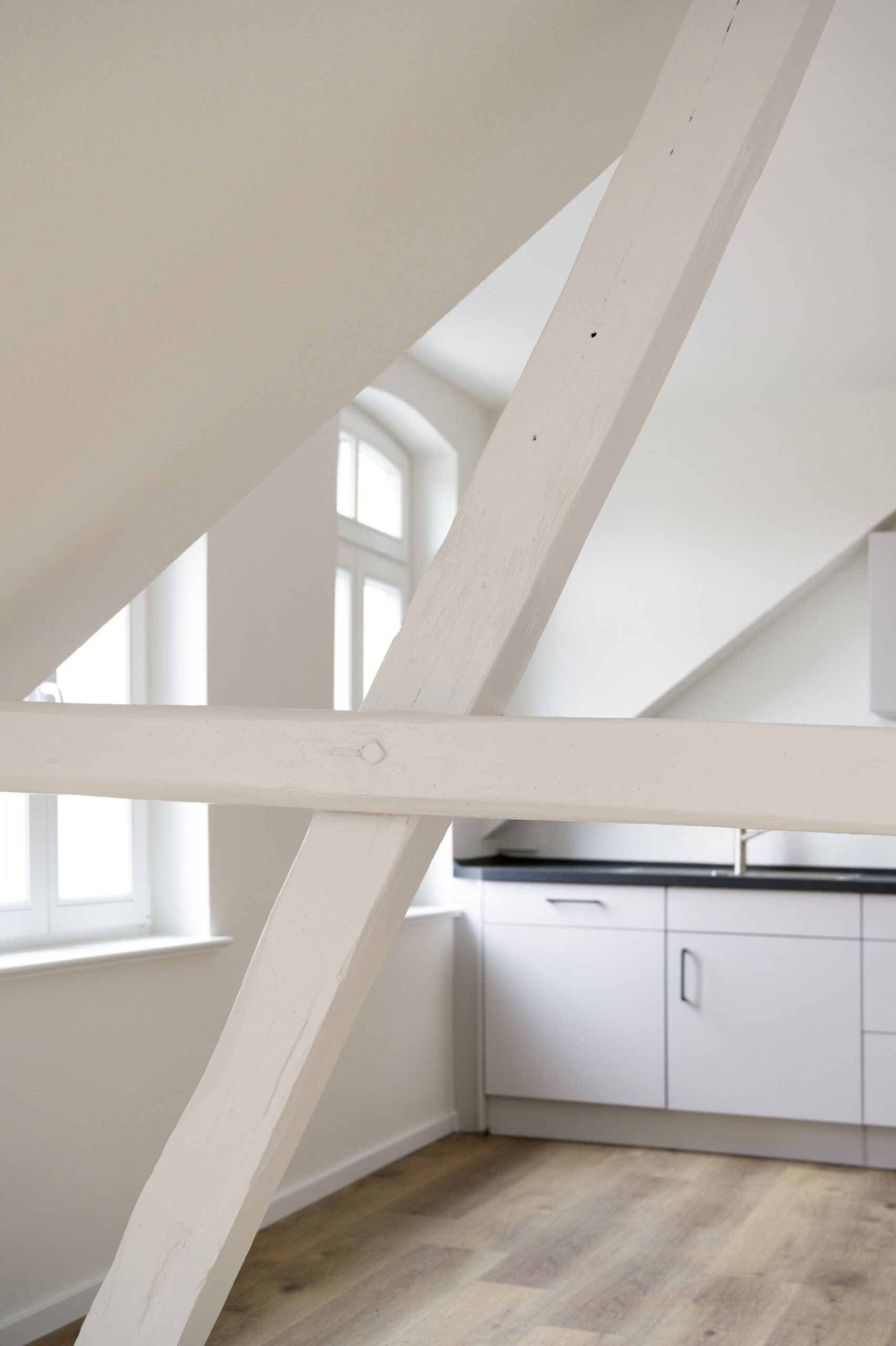 Wohnraum Balken